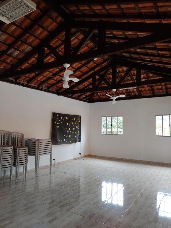 Chacara Bella Vida Com Piscina Churrasqueira Salao De Festas Fogao A Lenha Quadra آراساريغواما المظهر الخارجي الصورة