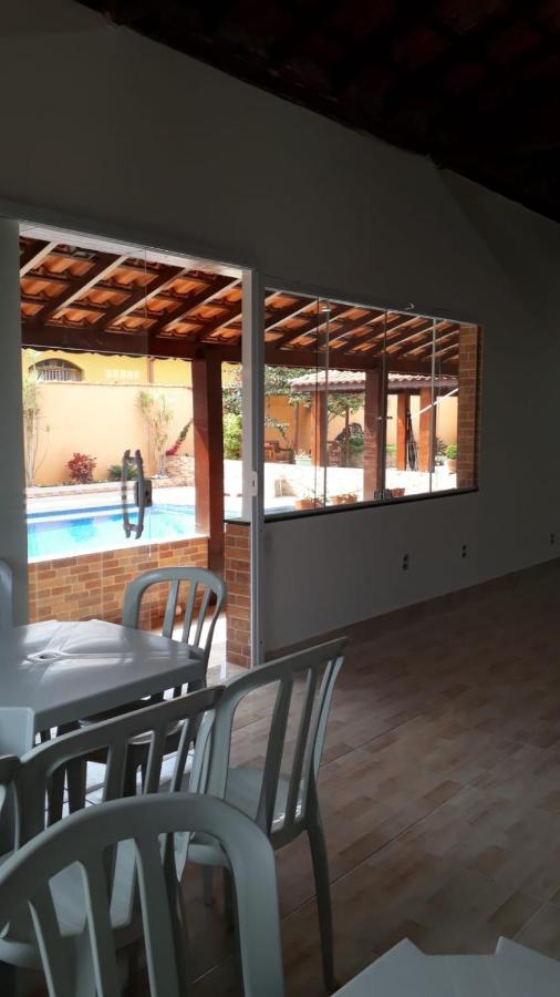 Chacara Bella Vida Com Piscina Churrasqueira Salao De Festas Fogao A Lenha Quadra آراساريغواما المظهر الخارجي الصورة