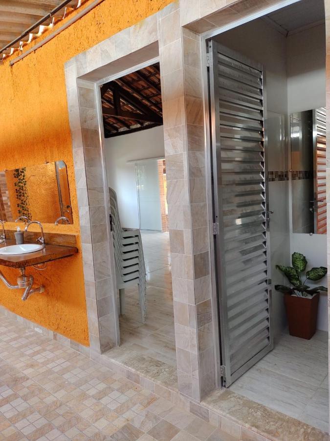Chacara Bella Vida Com Piscina Churrasqueira Salao De Festas Fogao A Lenha Quadra آراساريغواما المظهر الخارجي الصورة