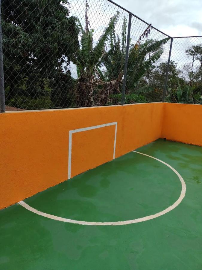 Chacara Bella Vida Com Piscina Churrasqueira Salao De Festas Fogao A Lenha Quadra آراساريغواما المظهر الخارجي الصورة